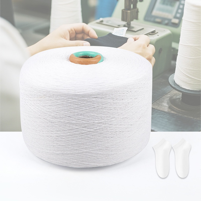 0,5S-30S wit katoenen garen voor gebreid