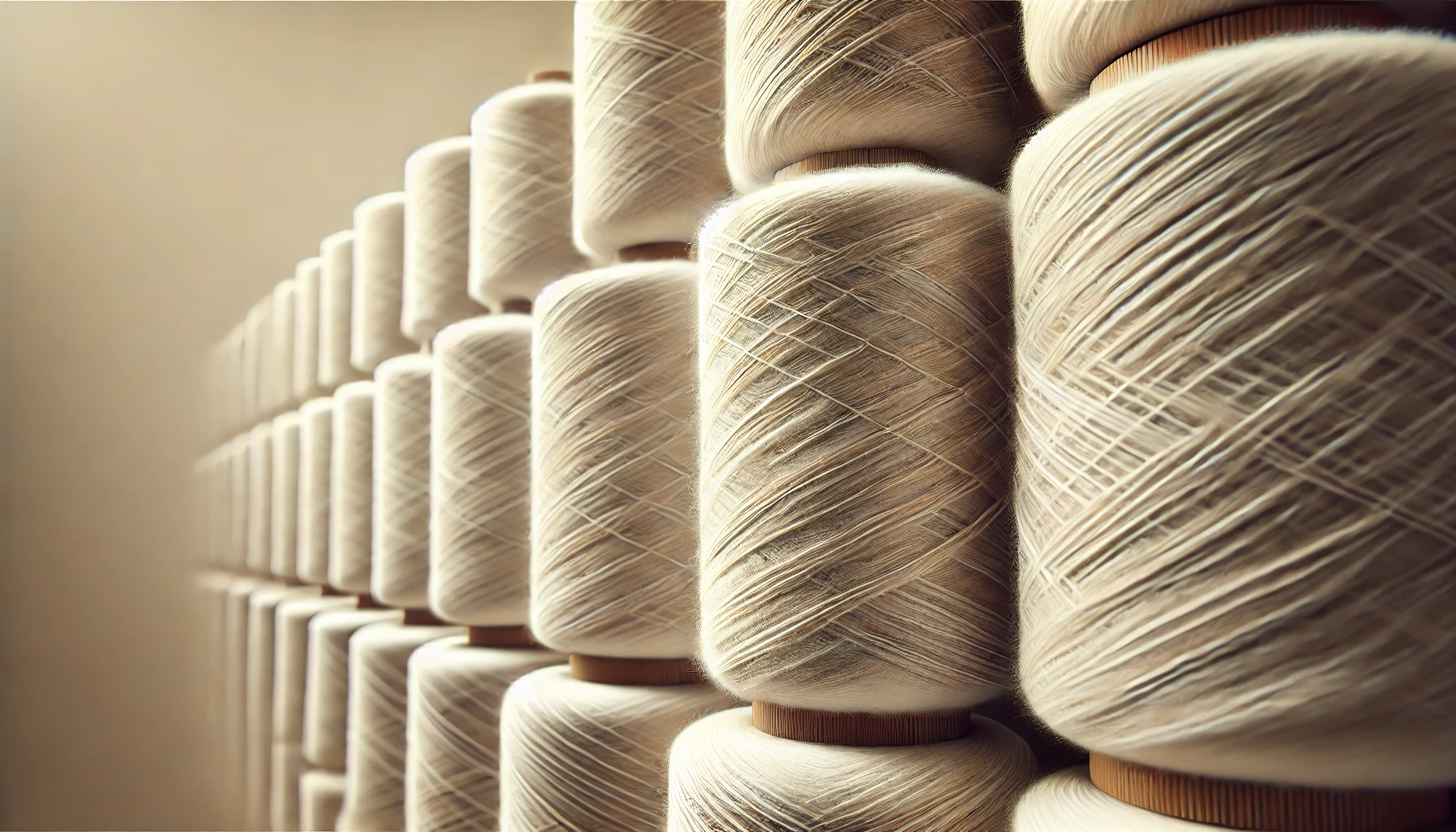 Wat is het proces van de productie van katoengaren?