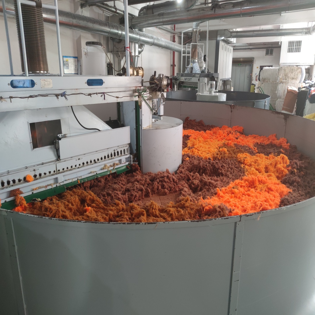 Productieproces van katoengaren