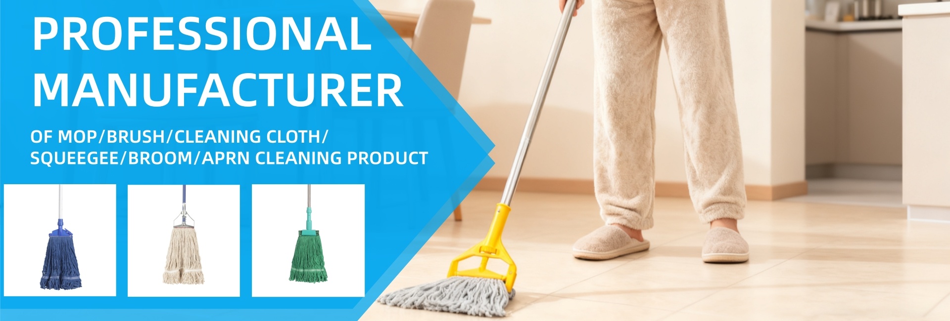 Innovatieve katoenen moppen zorgen voor een revolutie in de efficiëntie van vloerreiniging