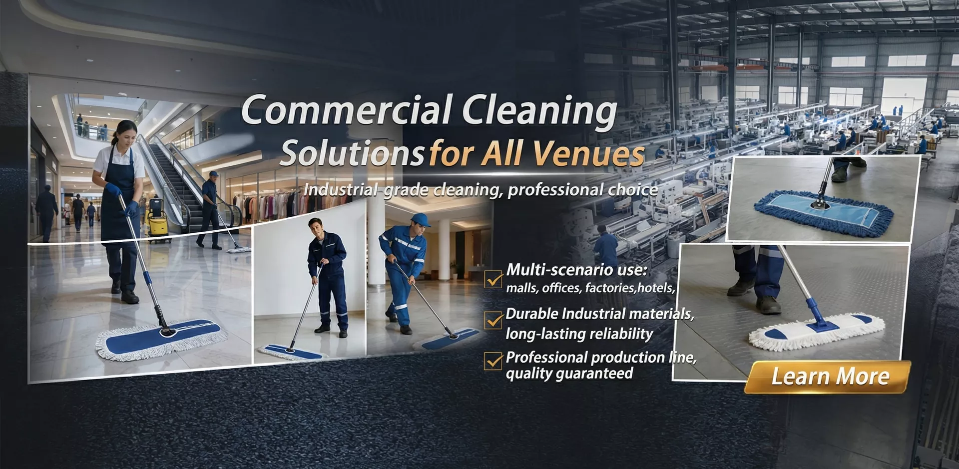 Chinese vlakmopfabrikant