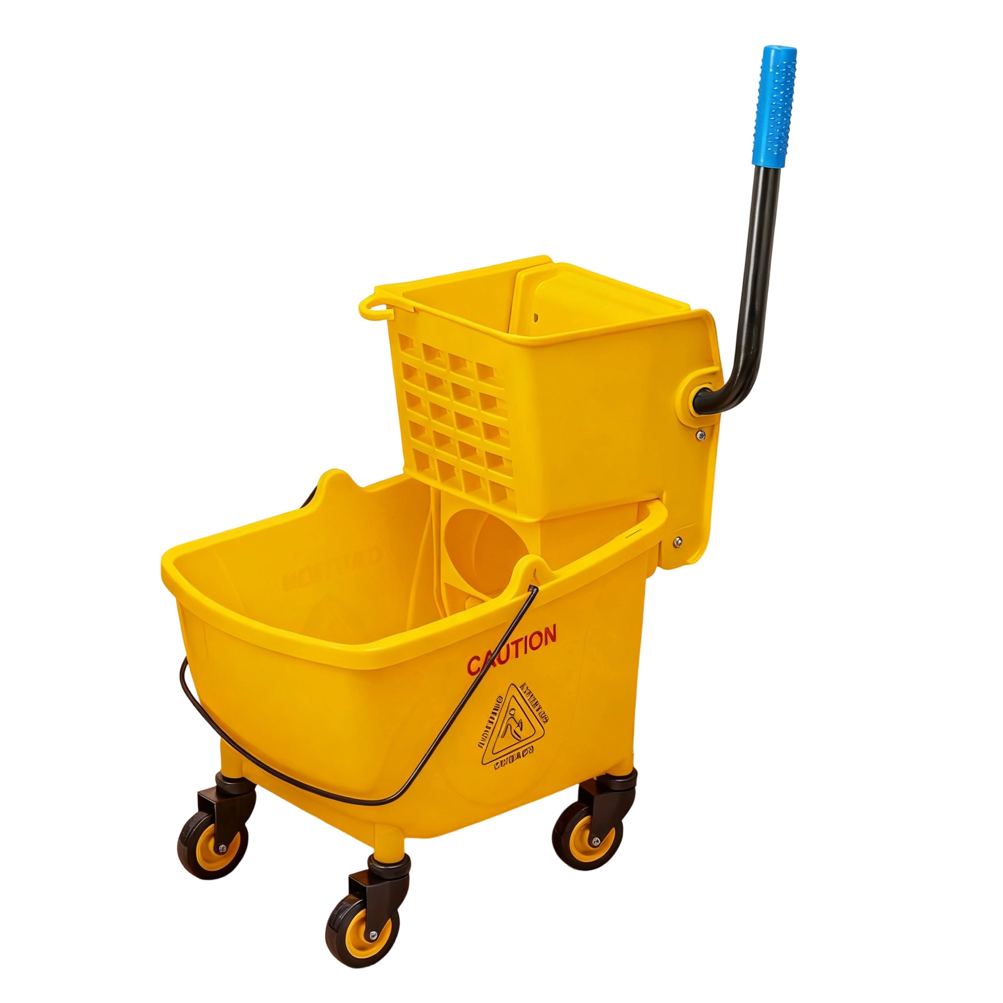 Is deze commerciële mopemmer met wringer de oplossing voor uw problemen met de schoonmaakefficiëntie?