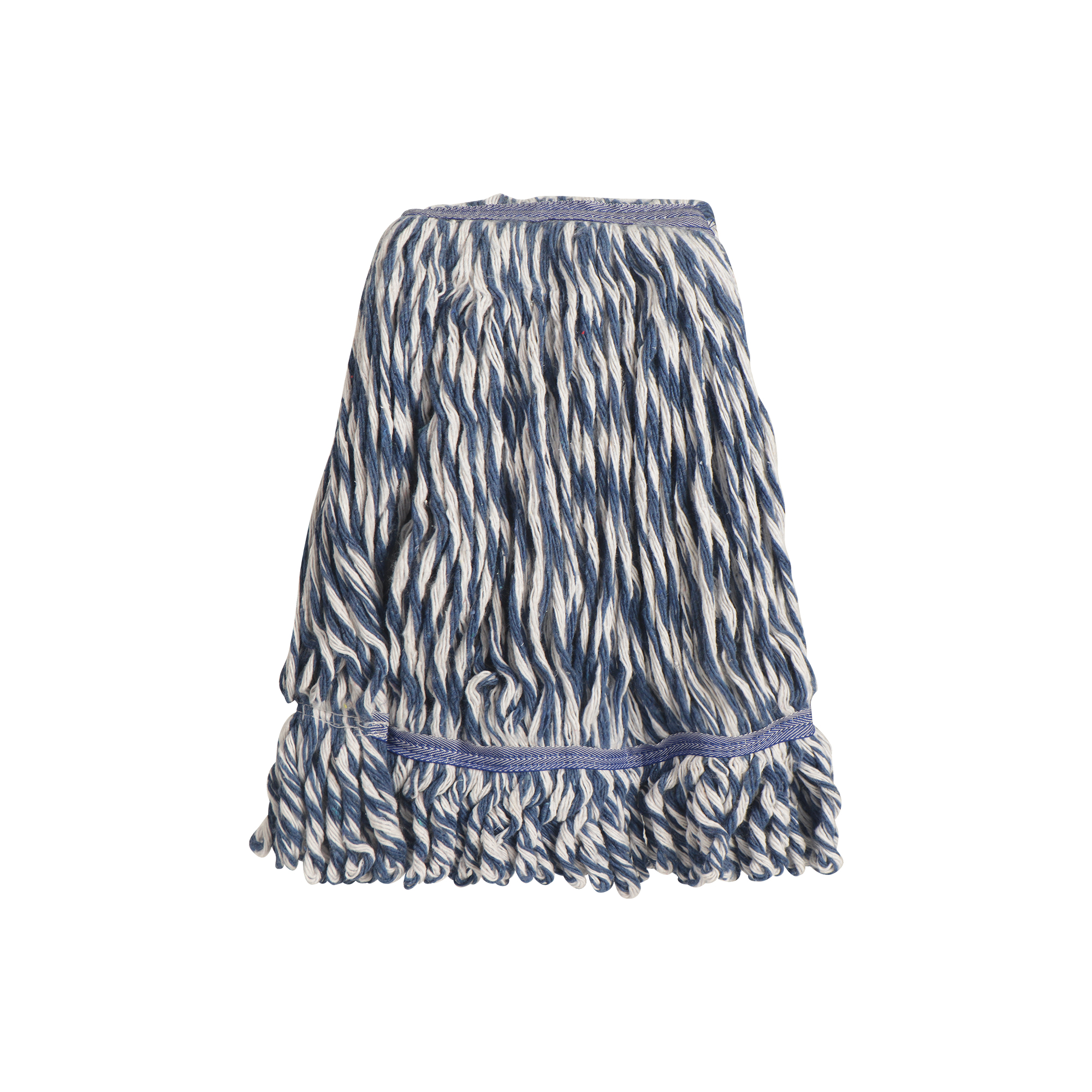 Waarom deze blauw-witte gedraaide katoenen dweilkop een topkeuze is voor zware schoonmaakwerkzaamheden