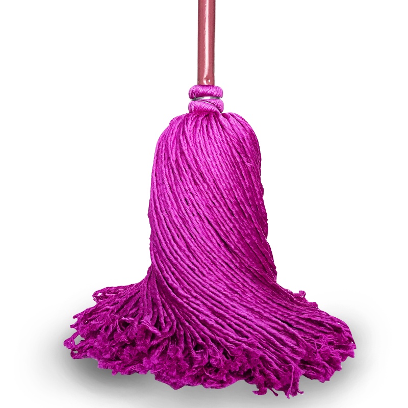 IJzerhandgreep polyester natte dweil
