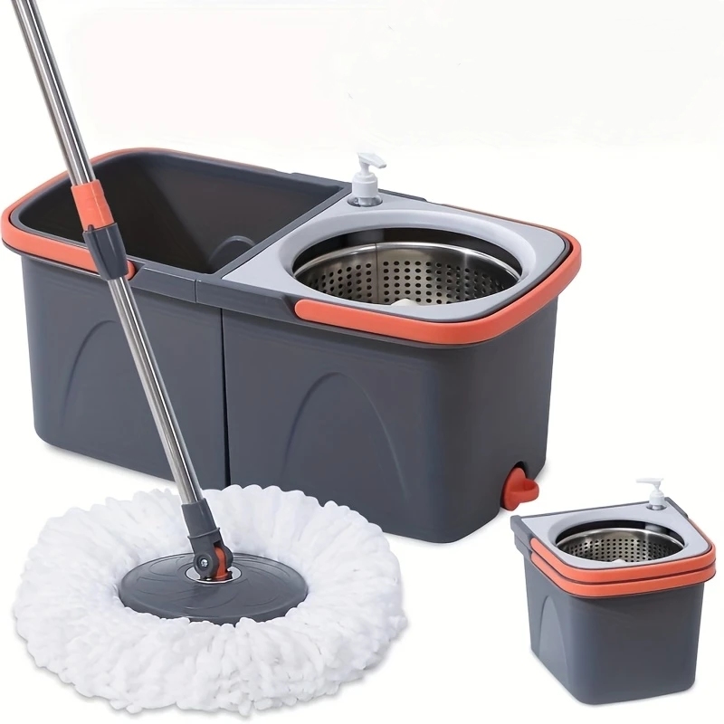 Moderne afneembare dweil -bucket -set