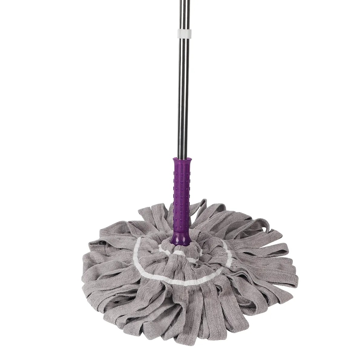 Bouillon grijze microvezel doek twist dweil